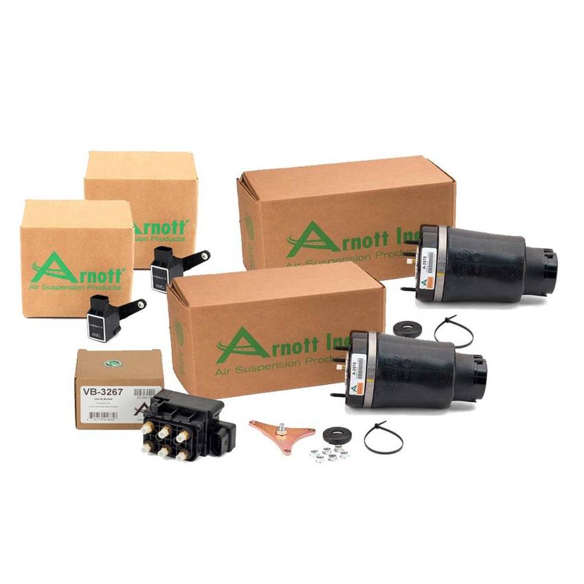 Mercedes Suspension Air Spring Kit - Front (with Air Suspension and Airmatic) 164320611380 - Arnott 3994736KIT